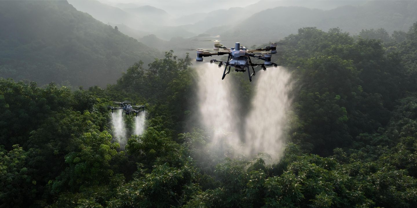 DJI Agras T100 – Nová éra inteligentného poľnohospodárstva